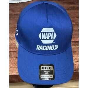 Napa Racing Baseball Hat Cap Blue Strapback Ron Copp Chase Elliot Nascar